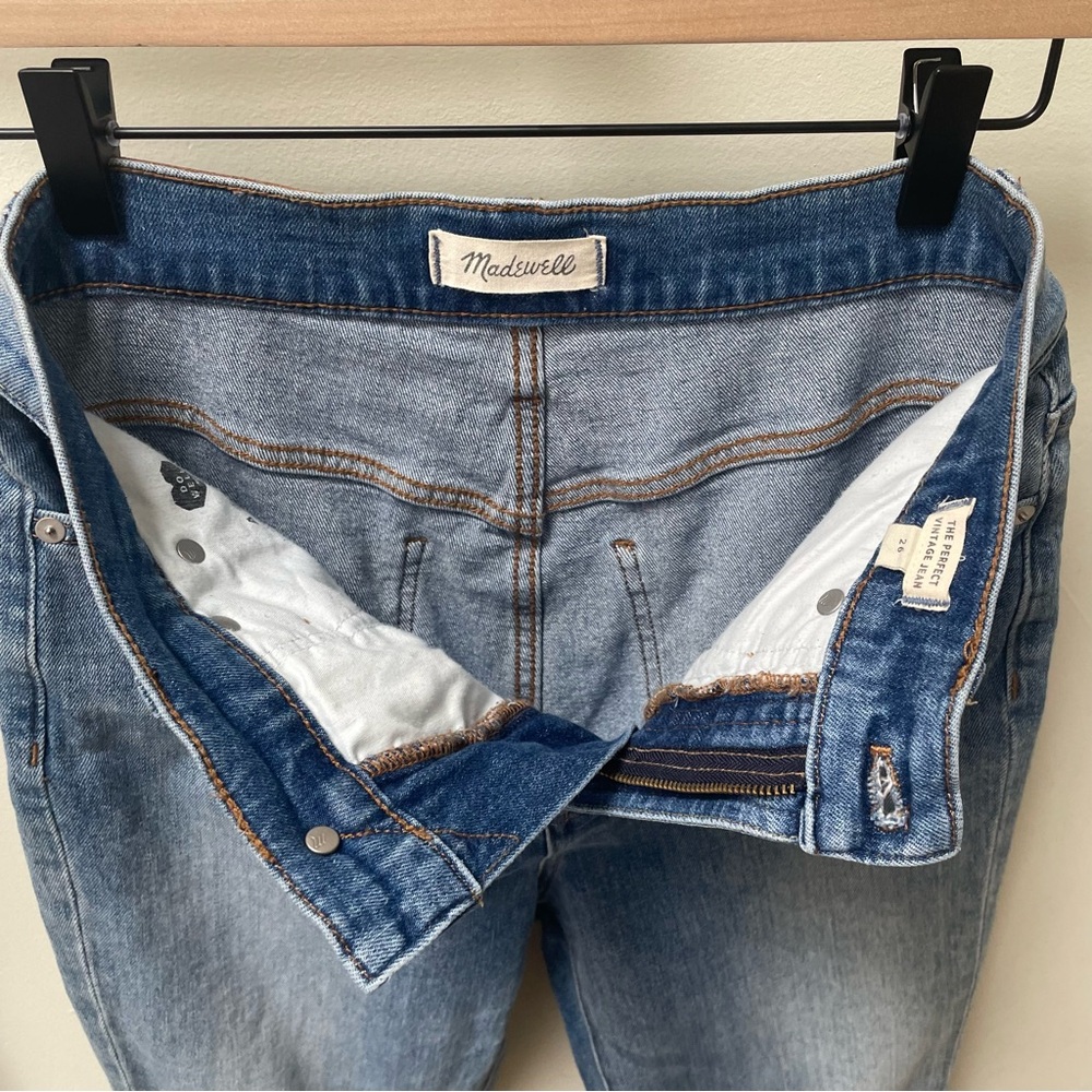 Madewell The Perfect Vintage Jean in‎ Parnell Wash Comfort Stretch - Picture 8 of 9